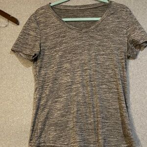 Danskin Gray Short Sleeve Tee